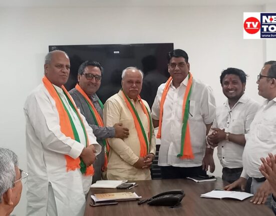 Gaon Gaon Chalo Ghar Ghar Chalo BJP OBC Morcha Shahdara Jila meeting Brahm Singh Nagar