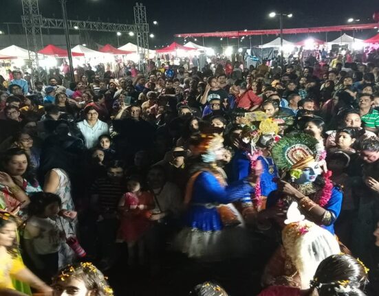 Holi 2023 Greater Noida West Eros Sampoornam Society Holi Celebration