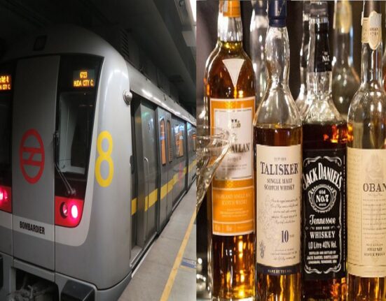 dmrc announce travel with 2 alcohol sealed bottles in delhi metro per person CISF, Delhi Metro, Delhi Metro News, Delhi Metro News Today, Delhi Metro News in Hindi, Delhi Metro Travel With Alcohol, Delhi Metro Today News, DMRC, DMRC News,